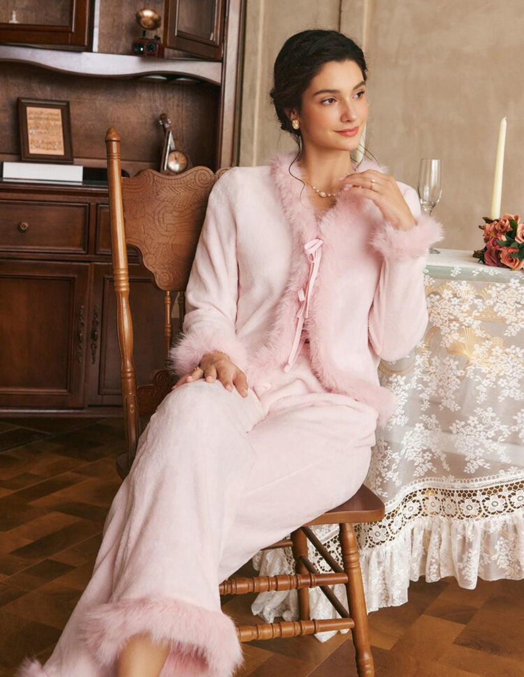 Woman Fleece Pyjama
