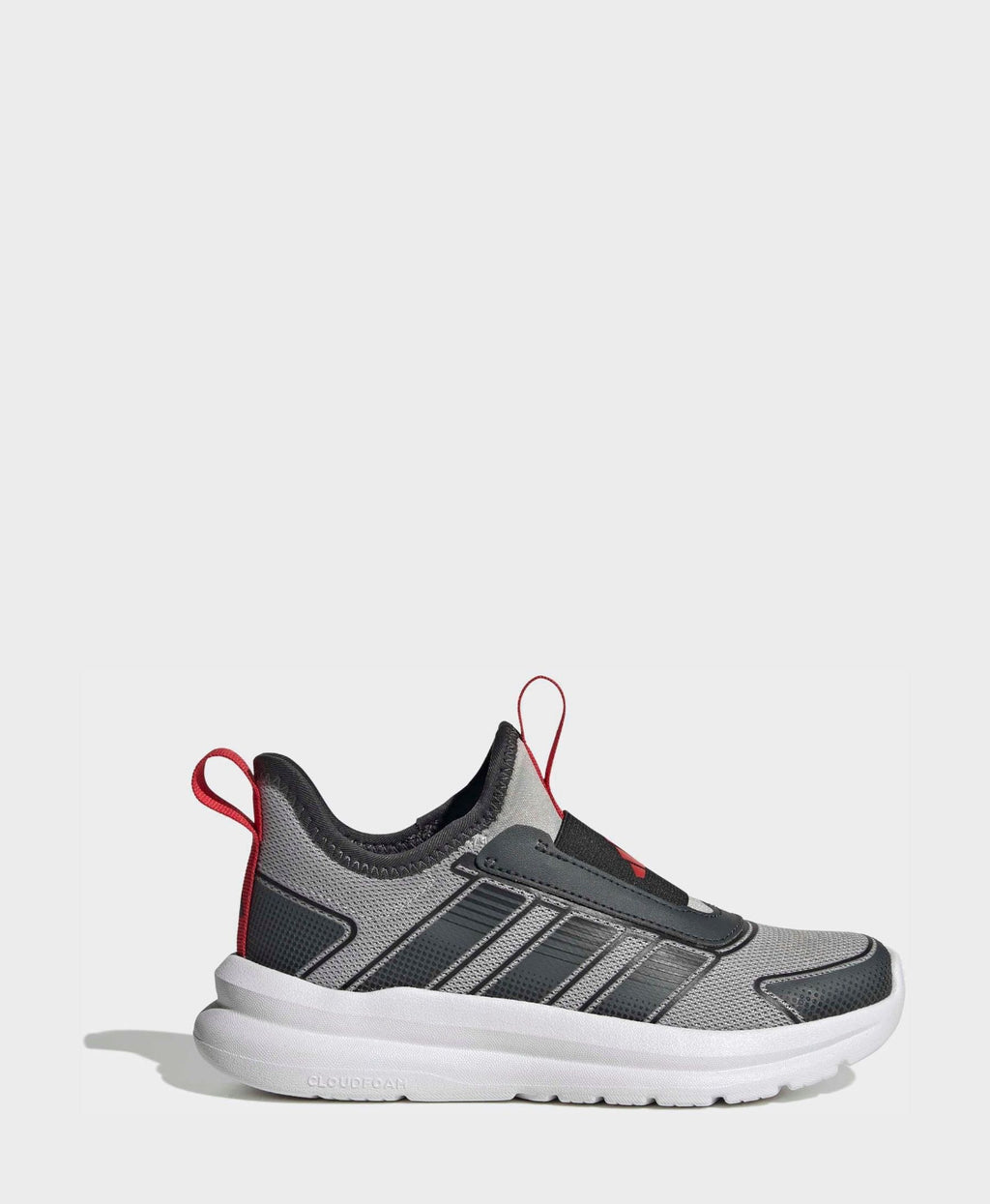 adidas Grey/Red Tensaur Comfort Trainers