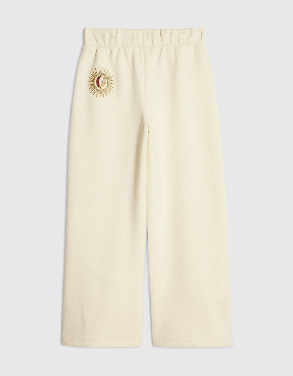 River Island Cream Icon Wide Leg Joggers