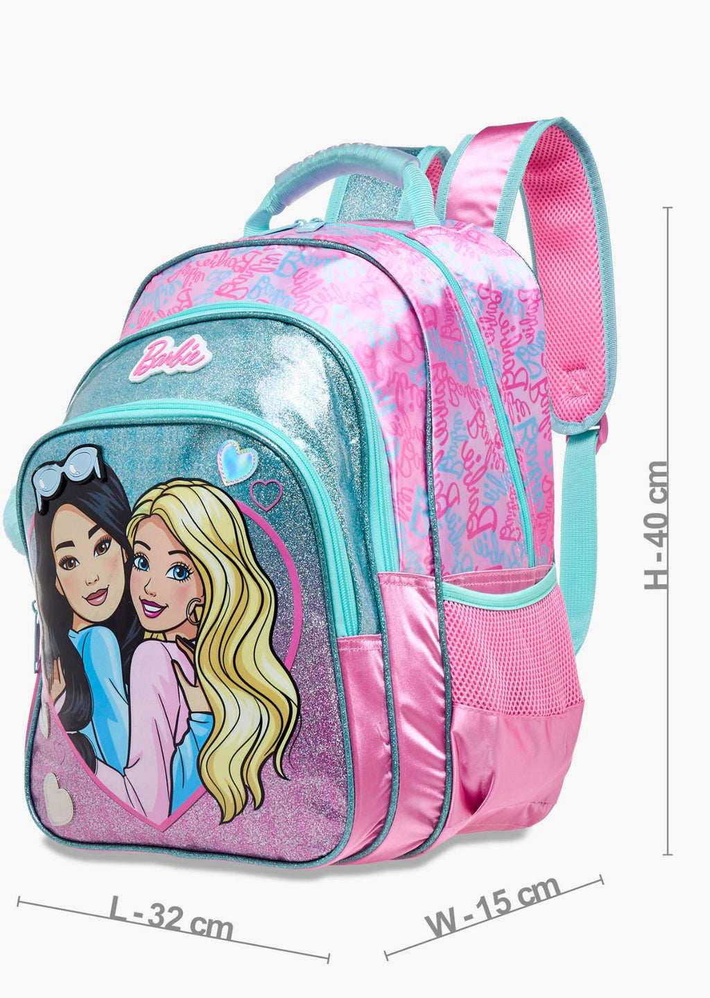 Barbie Print Backpack - 16 inch