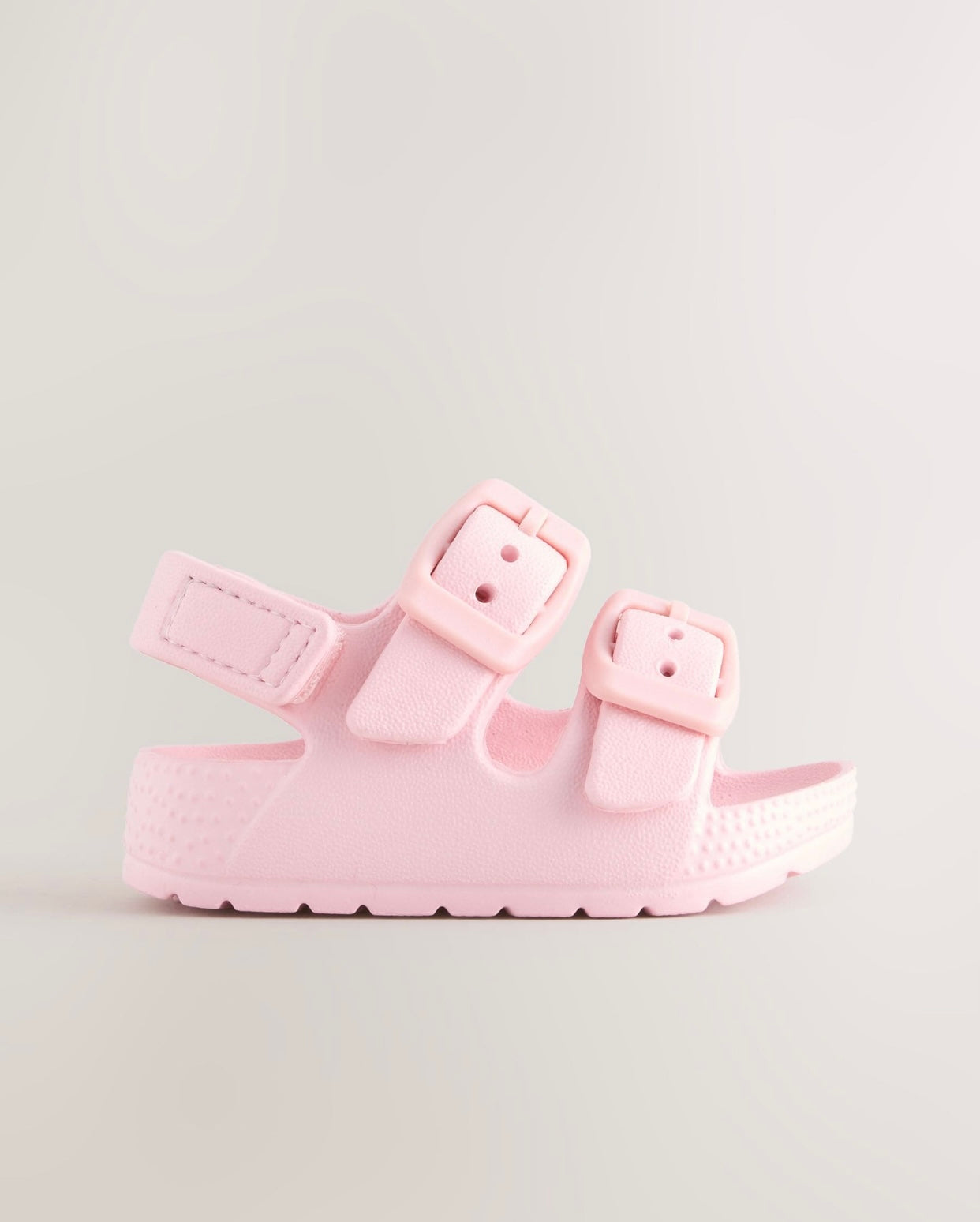 Pink Baby Double Buckle EVA Sandals