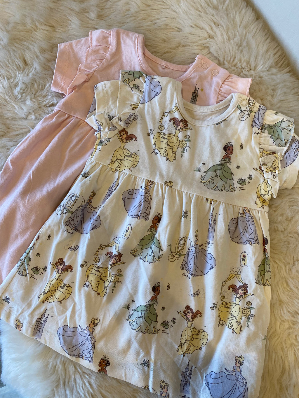 Disney Princess 2 Pack Jersey Dress (immediate)