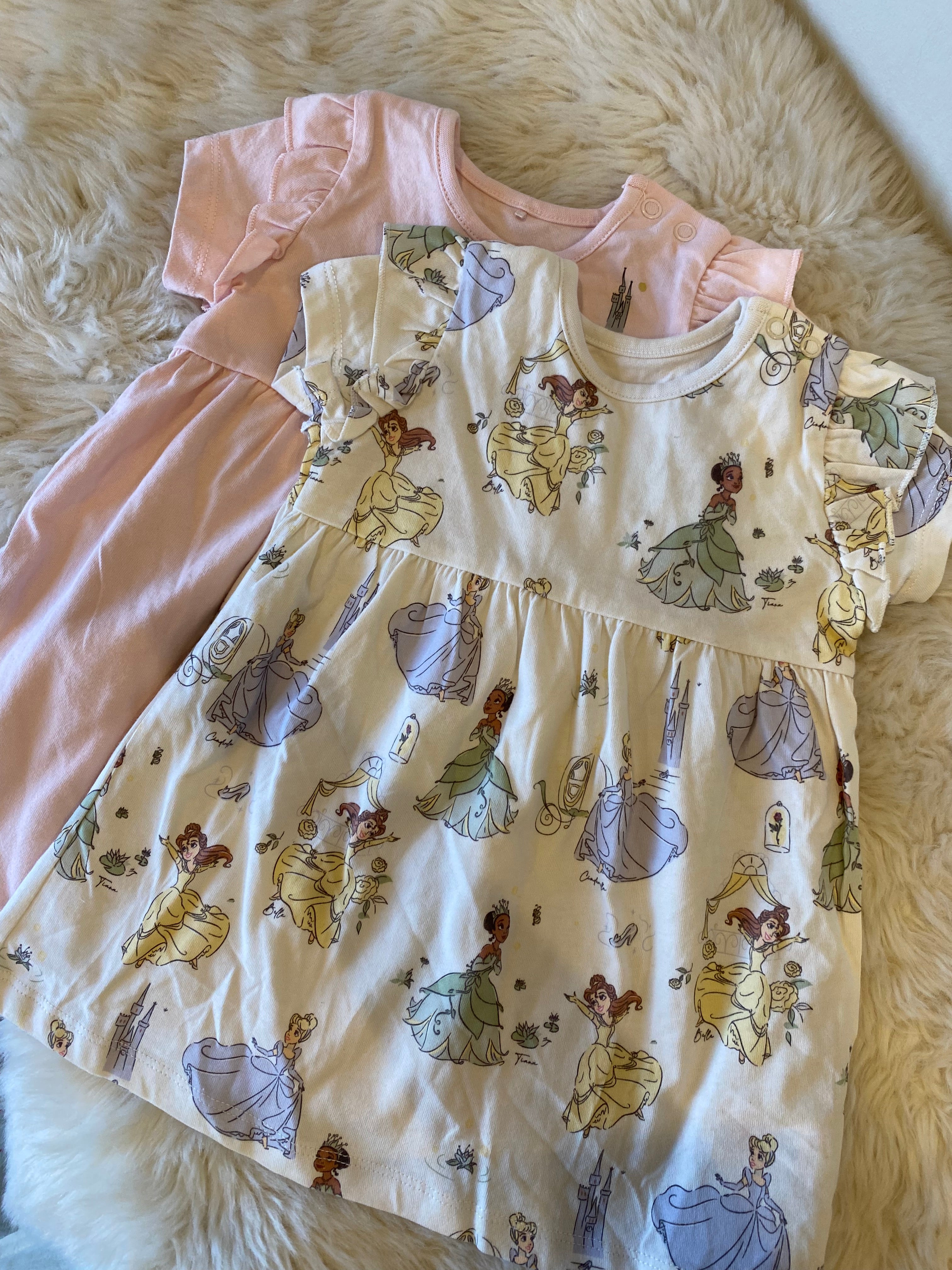 Disney Princess 2 Pack Jersey Dress (immediate)