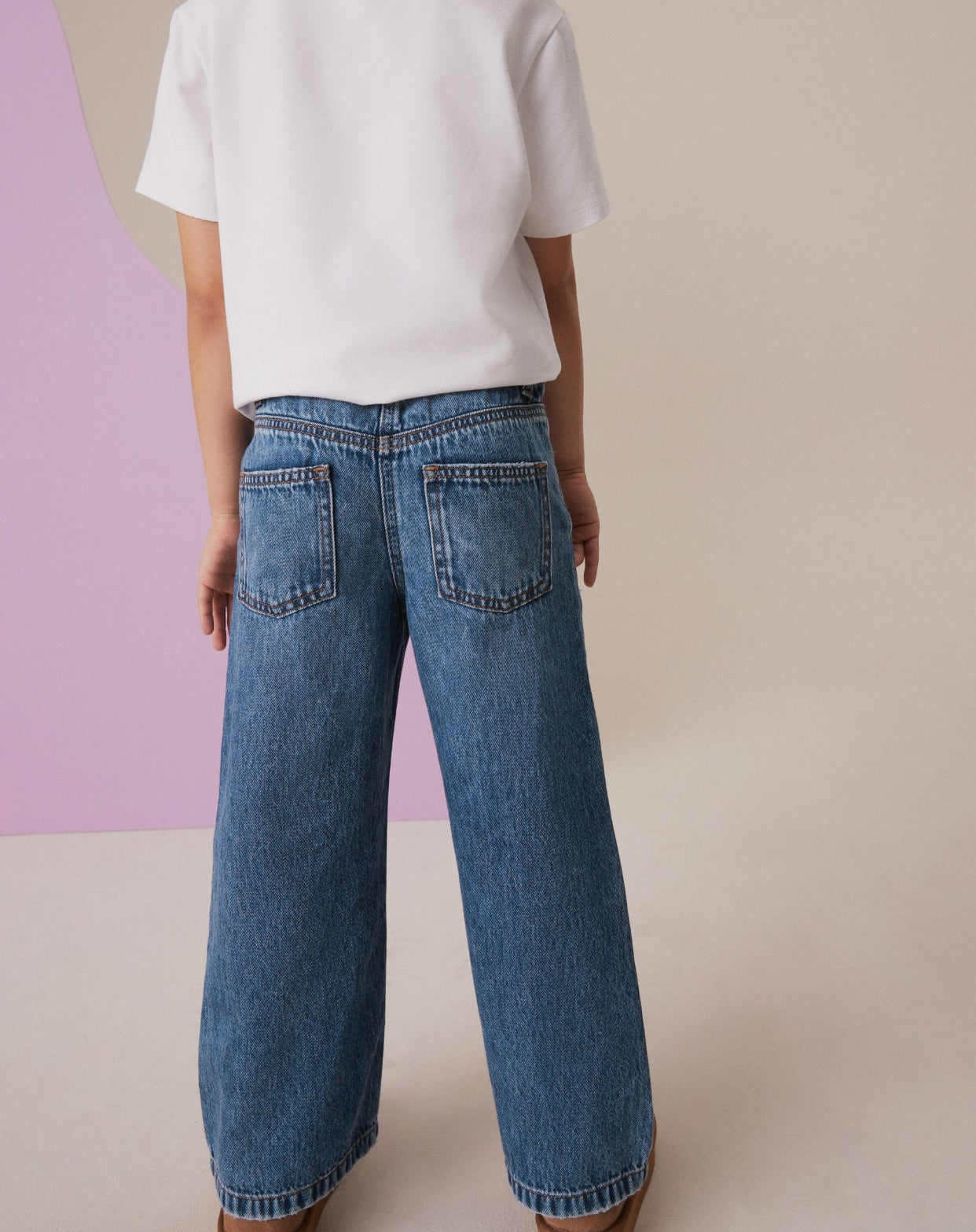 Dark Wash Wide Leg Jeans