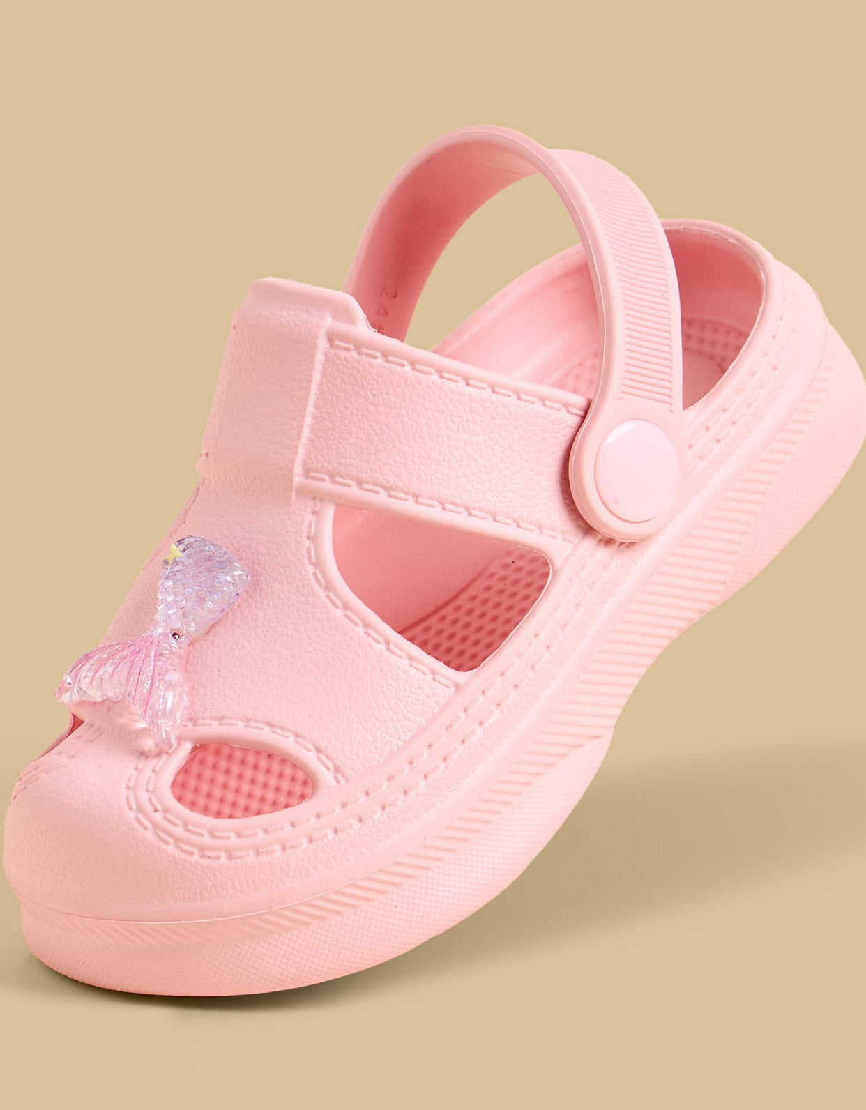 Mermaid Tail Accent Clogs with Backstrap