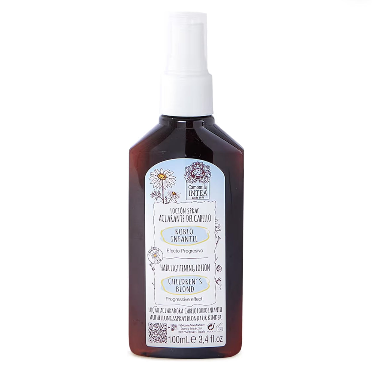 Premium Children’s Blonde Hair Lightening Spray with Natural Camomile Extract