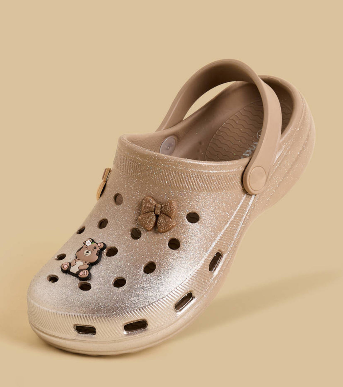 Teddy Accent Clogs with Backstrap
