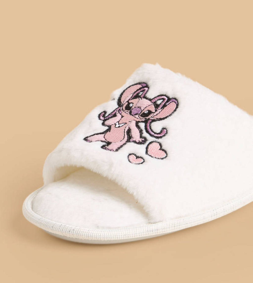 Angel Embroidered Bedroom Slippers
