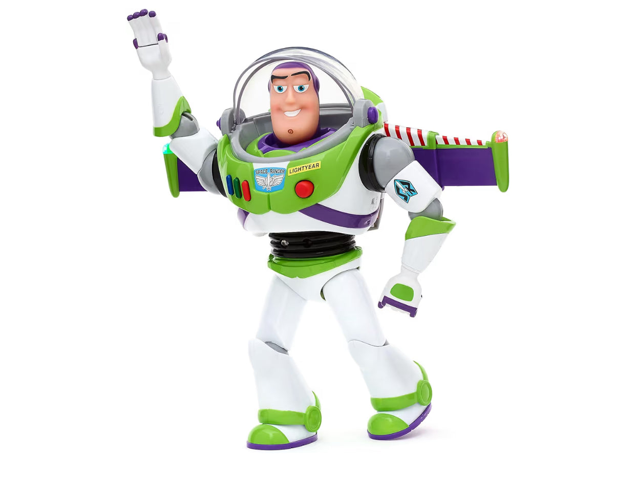 Disney Store Official Interactive Talking Action Figure, Pixar's Toy StoryFeaturing 15+ English Phrases, Interacts with Other Characters