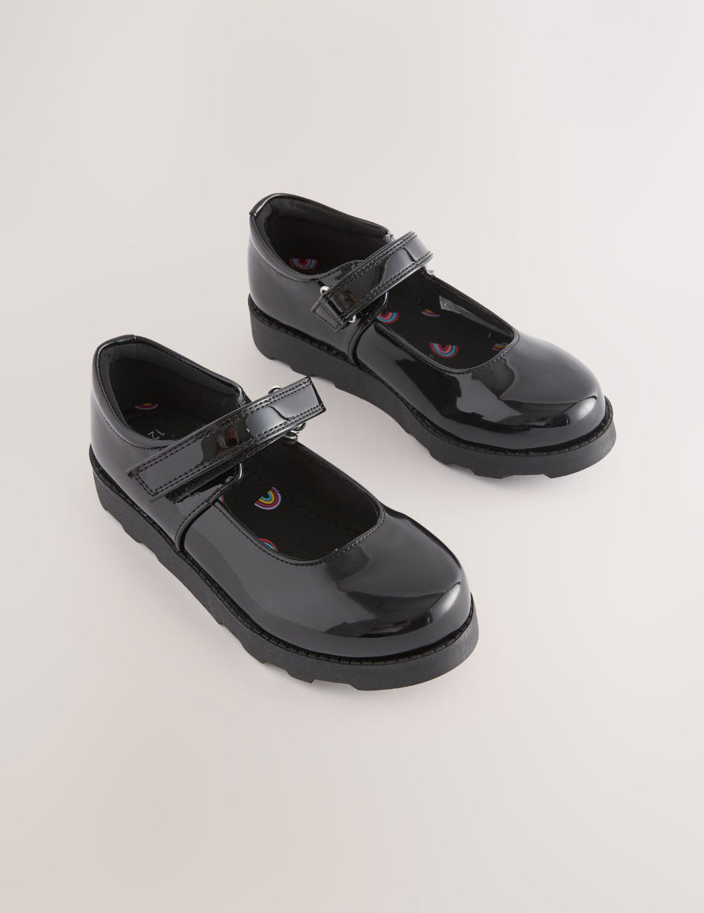 Black Patent Junior School Mary
Jane Shoes