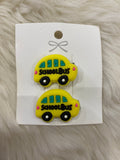 2pcs school hair clips