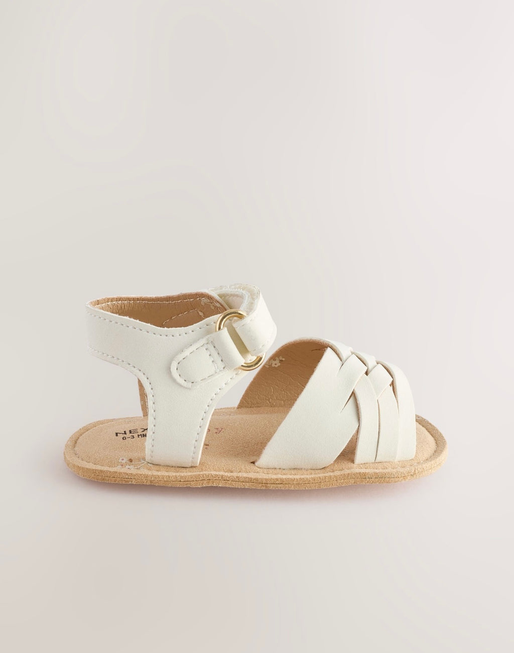 White Baby Fisherman Sandals