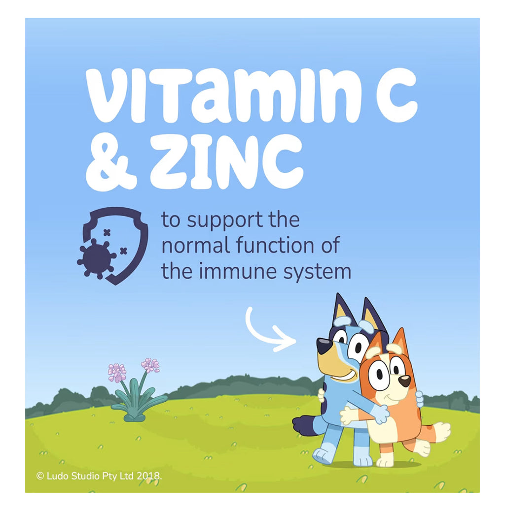 Bluey Kids Immune Support Gummies