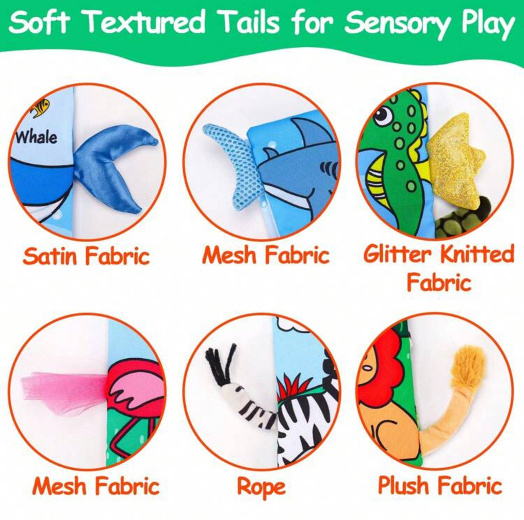 1pc High Contrast Crinkle Baby Book Interactive Sensory Baby Toy (immediate)