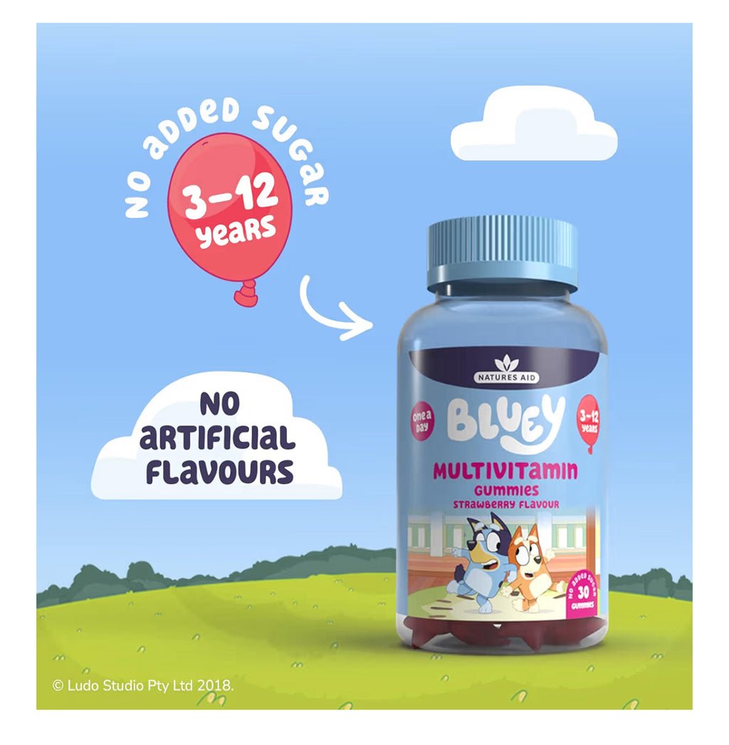 Bluey Kids Multivitamin Gummies