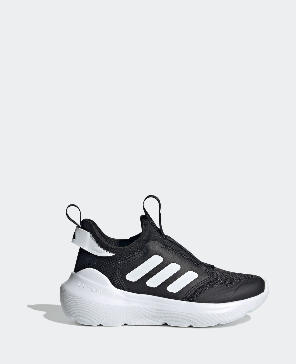 adidas Black/White Tensaur Comfort Kids Trainers