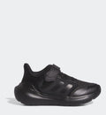 adidas Black Tensaur Run 2.0 Hook and Loop Kids Trainers