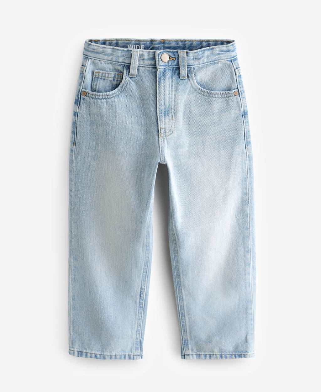 Mid Blue Wide Fit Authentic Jeans