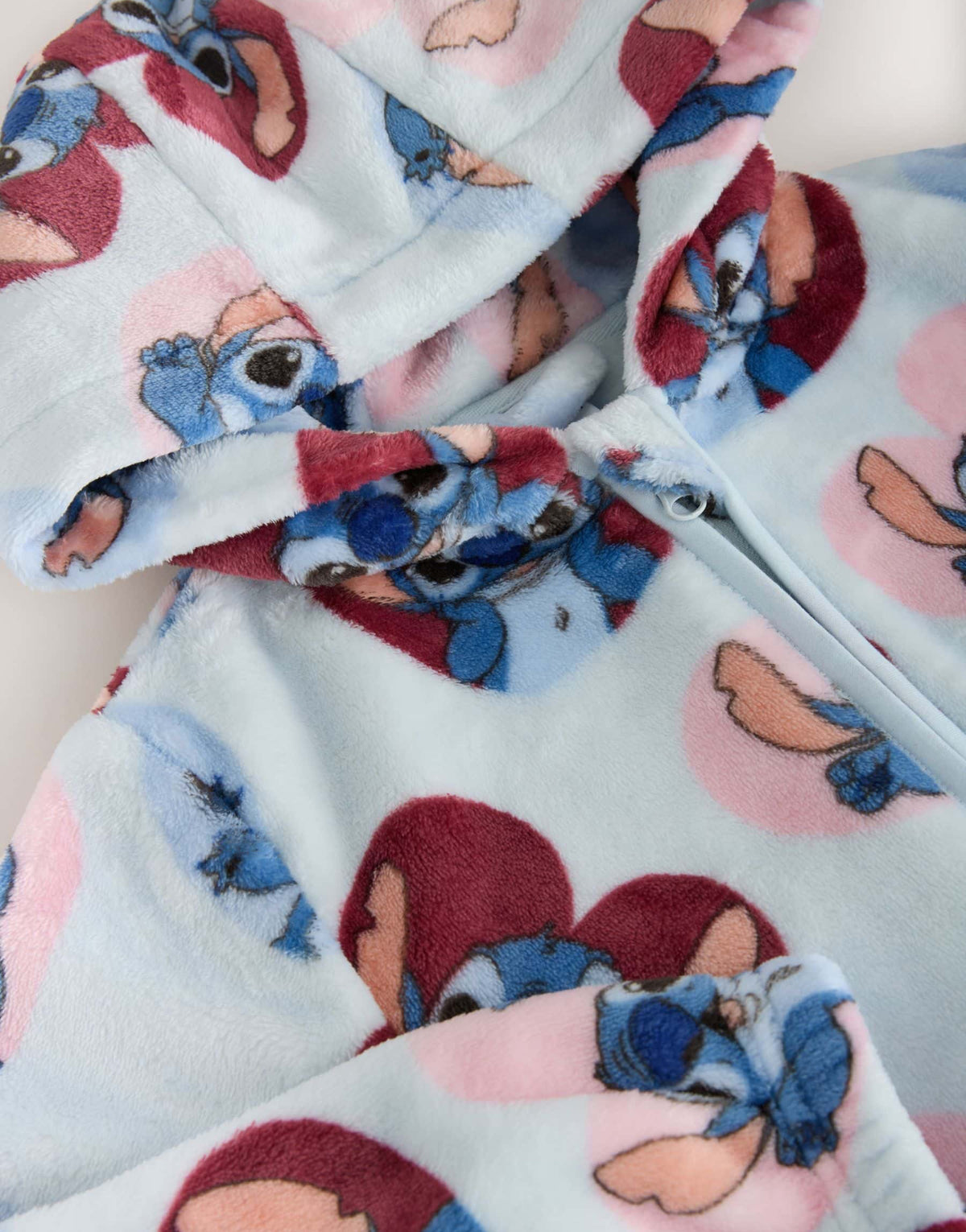 Blue Stitch Fleece All-In-One
