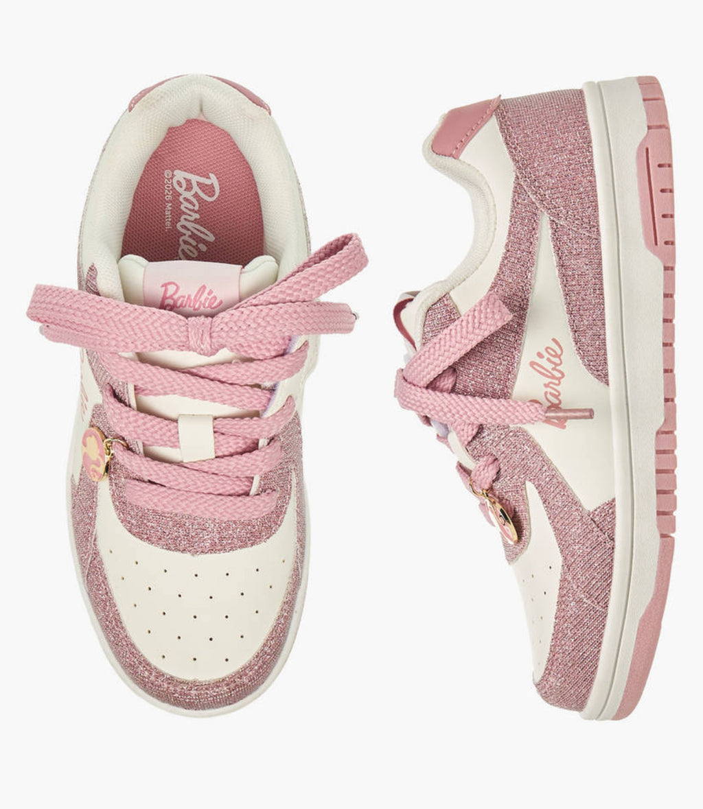 Barbie Girls Panelled Lace-Up Sneakers