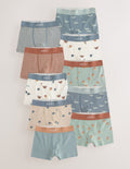 Mini Safari Print Trunks 10 Pack