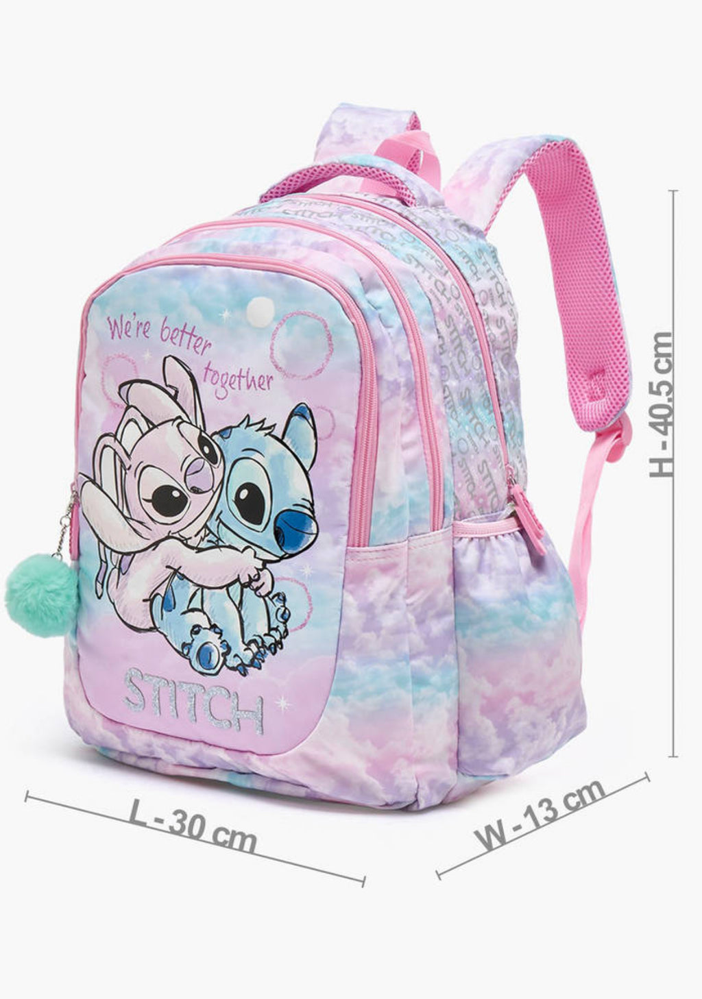 Disney Stitch Backpack 16 inch