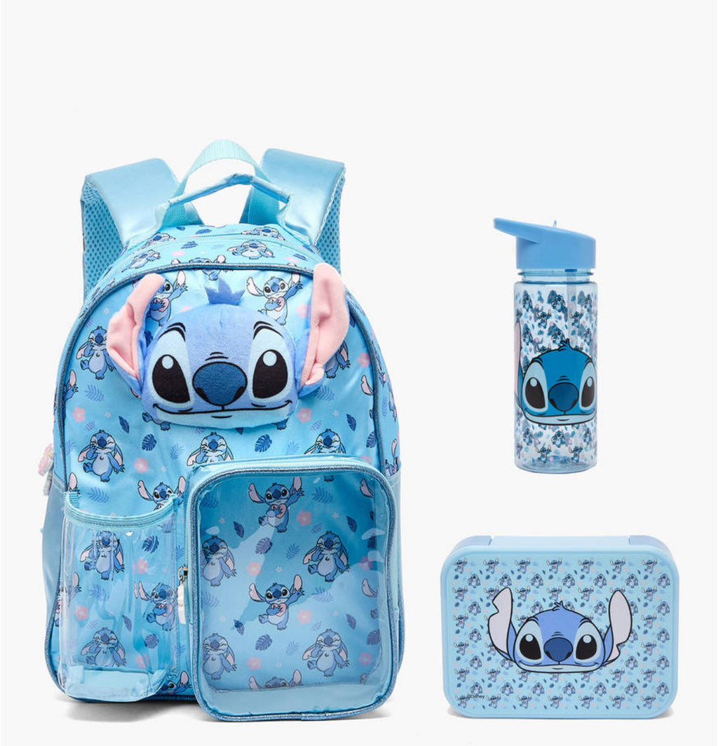 Disney Stitch Backpack Set 14 inch