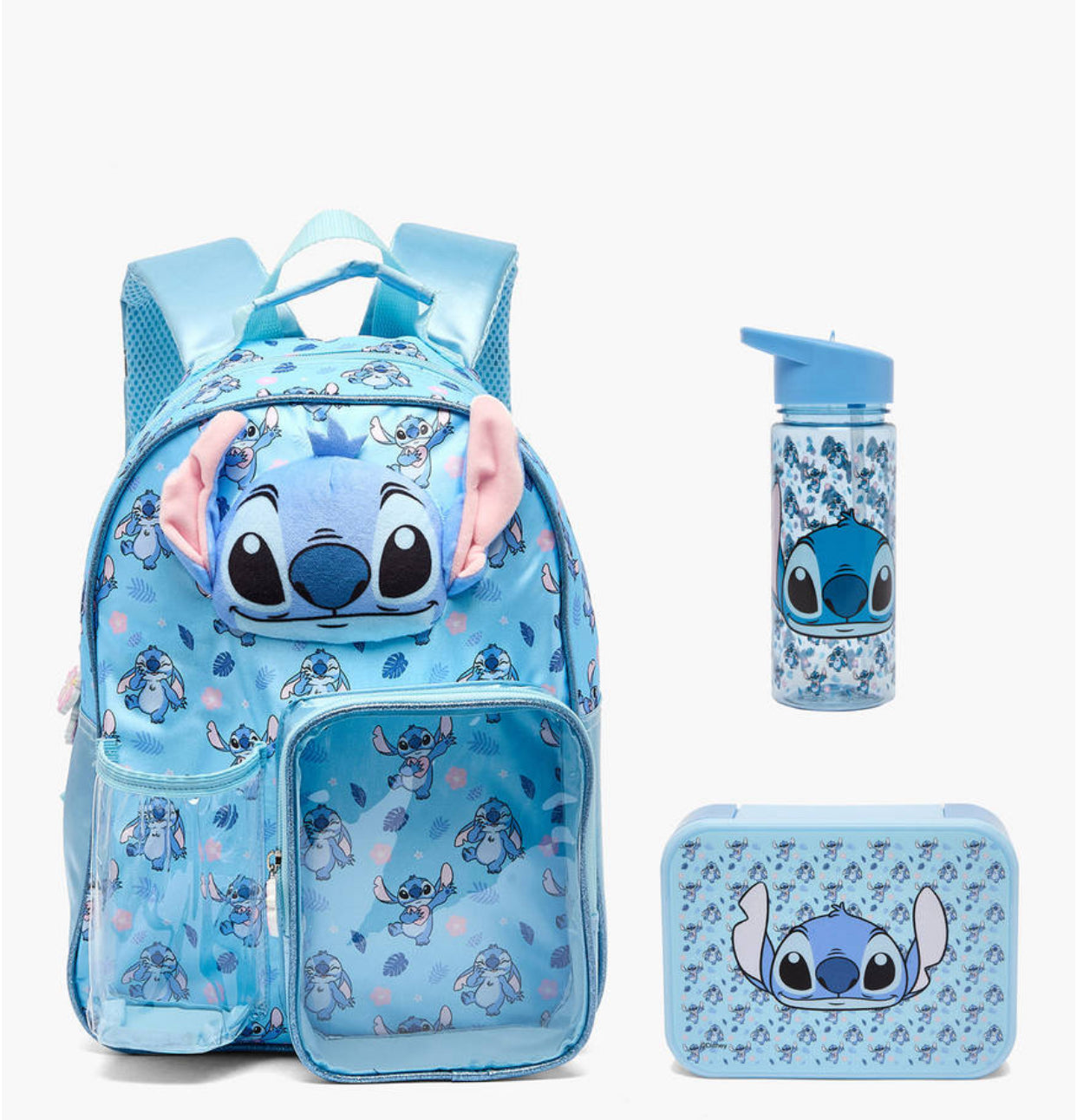 Disney Stitch Backpack Set 14 inch