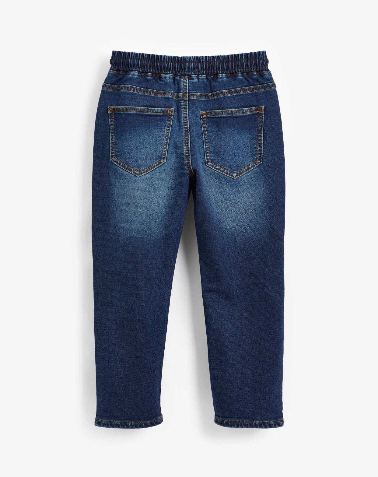 Indigo Blue Regular Fit Stretch Elasticated Waist Jeans