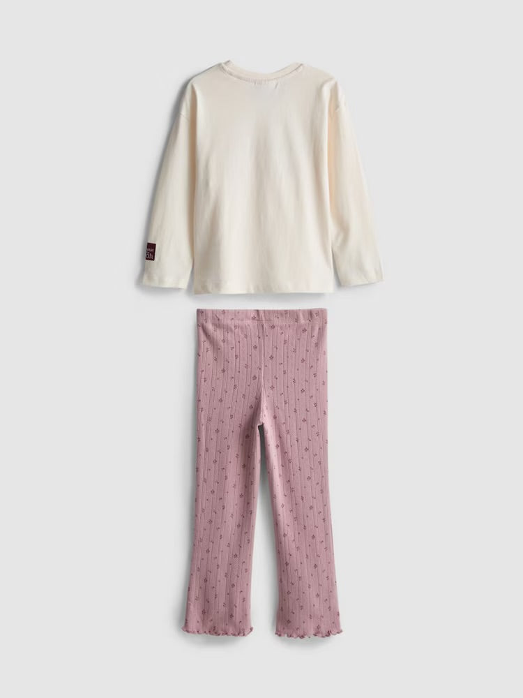 Primark Disney's Winnie the Pooh T-Shirt and Leggings Set