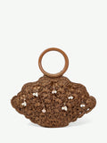 Women Straw Woven Beach Bag
