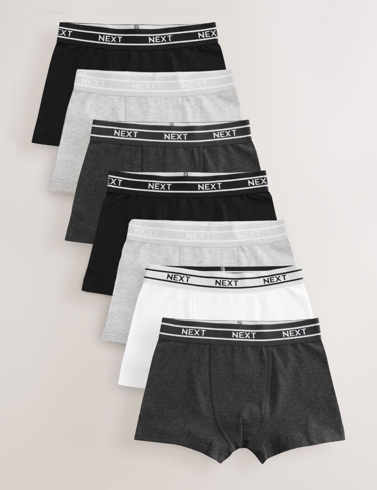 Monochrome Trunks 7 Pack