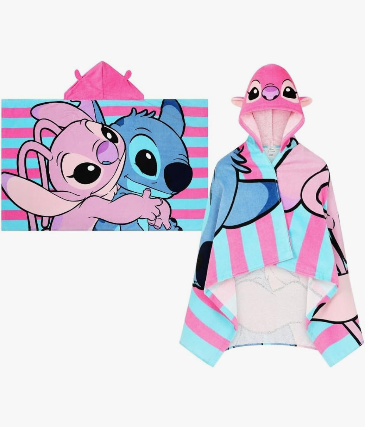 Stitch Hooded Towels for Girls