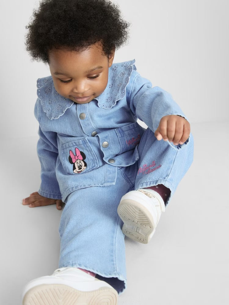 Disney's Minnie Mouse Denim Blouse and Jeans Set (immediate)