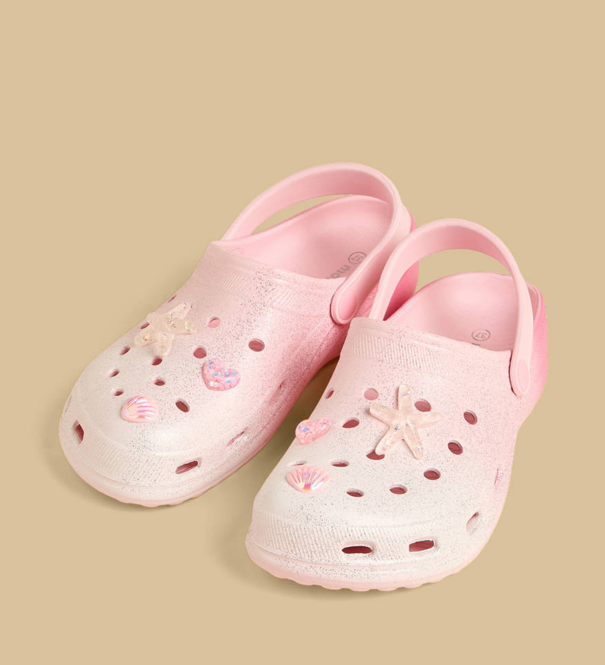 Seashell Ombre Print Clogs