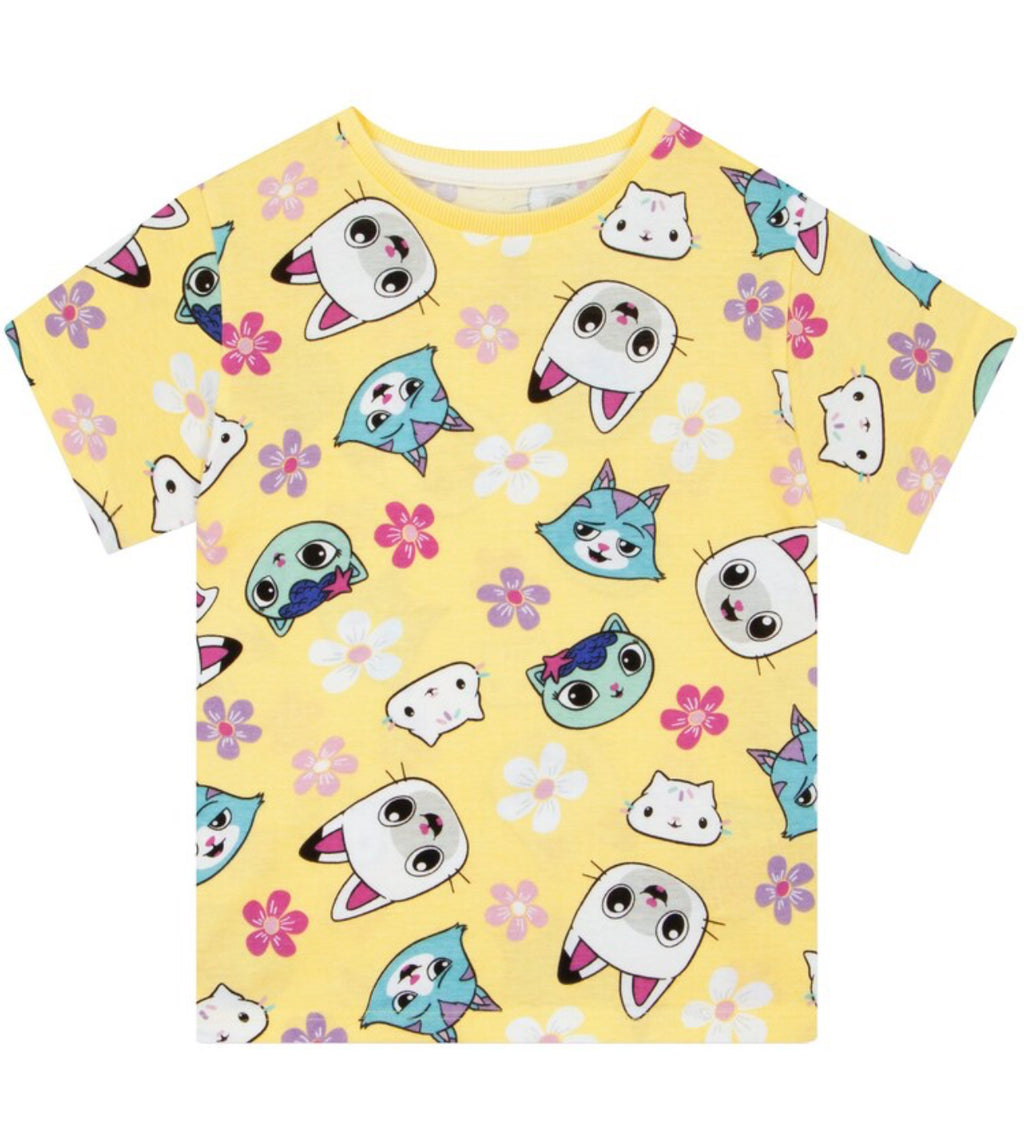 Character Pink Gabby's Dollhouse 3 Pack T-Shirts