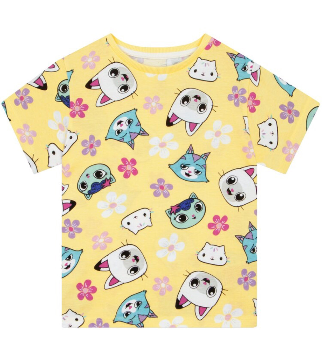 Character Pink Gabby's Dollhouse 3 Pack T-Shirts