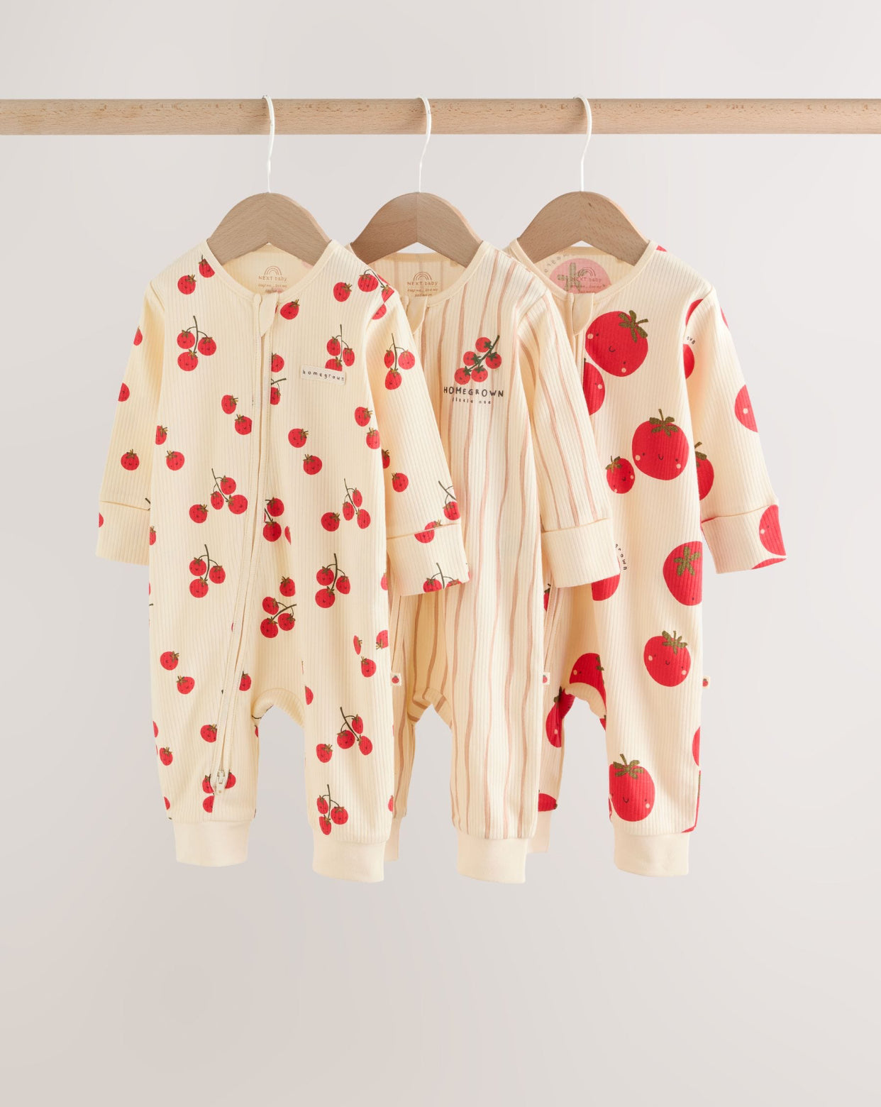 Red Tomato Baby Sleepsuits 3 Pack