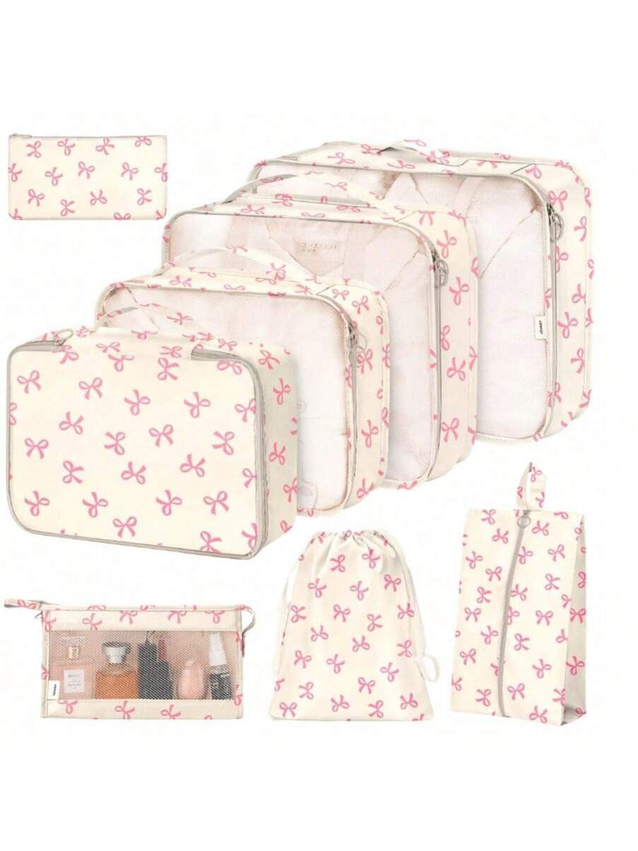 8pcs Travel Organizer Bag Set