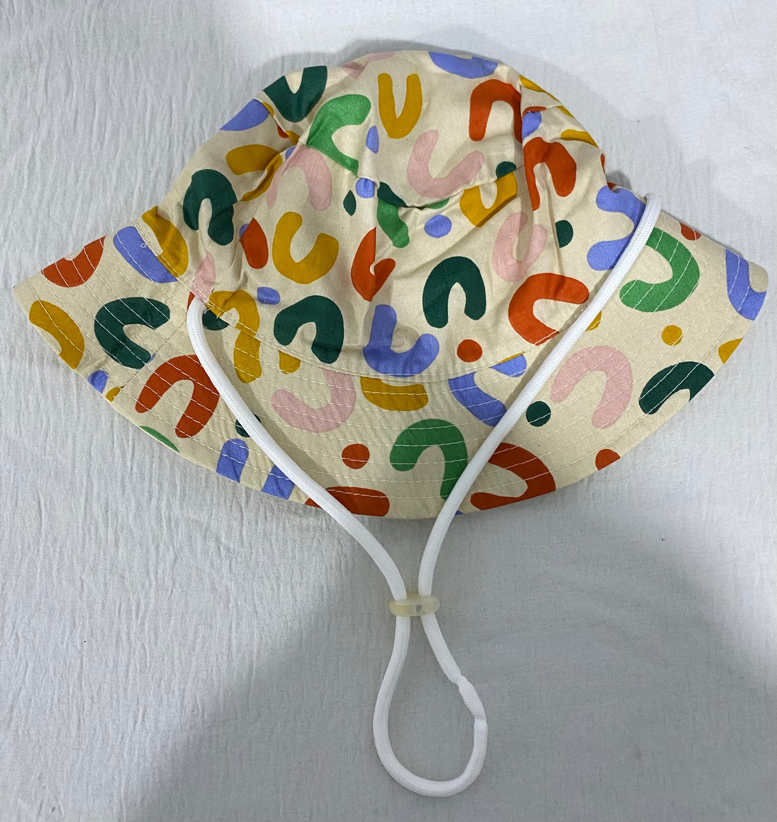 1pc Children's Double-Sided Dinosaur Print Bucket Hat (immediate)