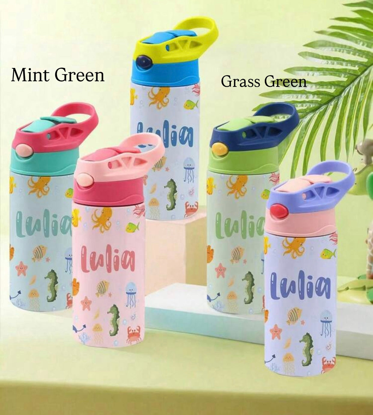 Customized 12oz Children's Stainless Steel Water Bottle