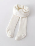 1pc Girls Fleece Lined Tights