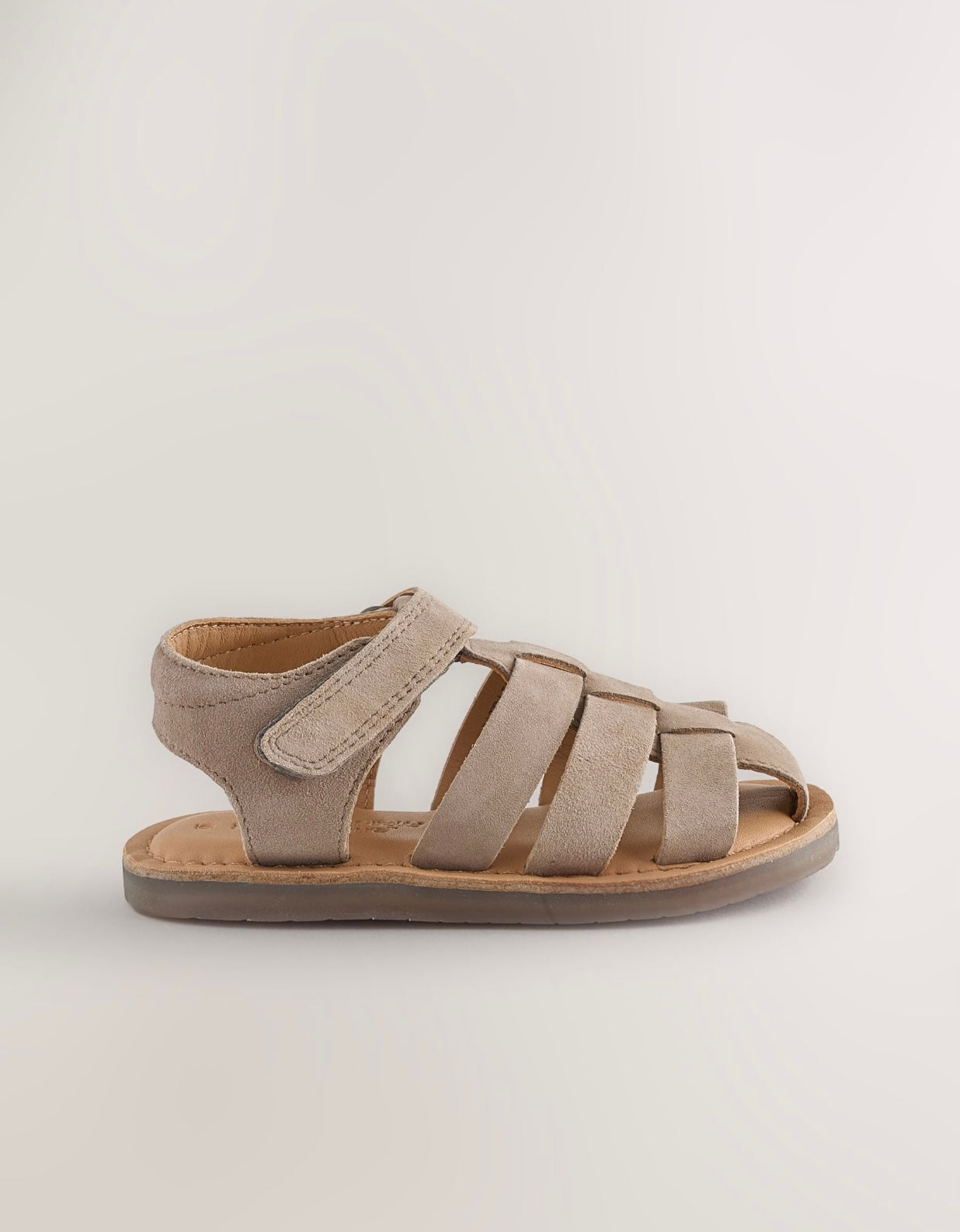 Neutral Leather Fisherman Sandals