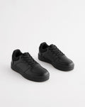 Black Standard Fit (F) School Lace-Up Shoes