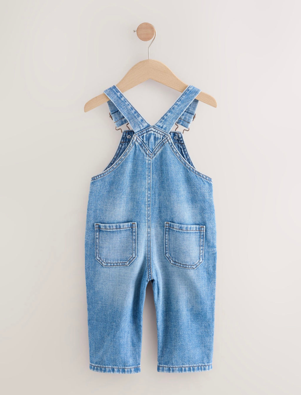 Mid Blue Dungarees