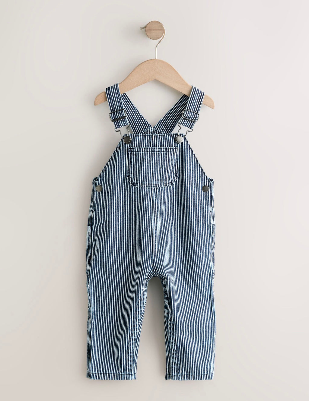 Ticking Stripe Dungarees