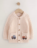 Ecru Character Cardigan