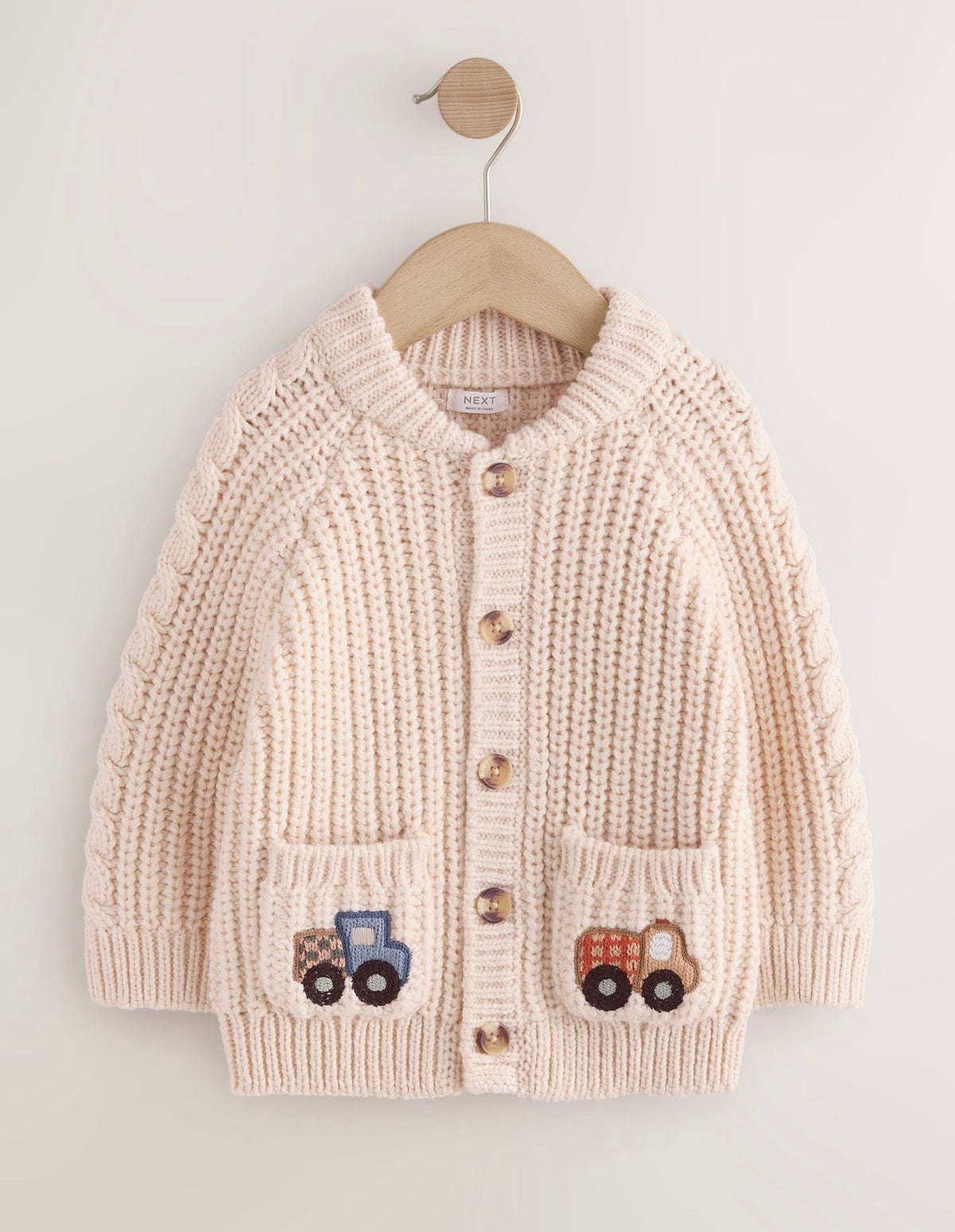 Ecru Character Cardigan