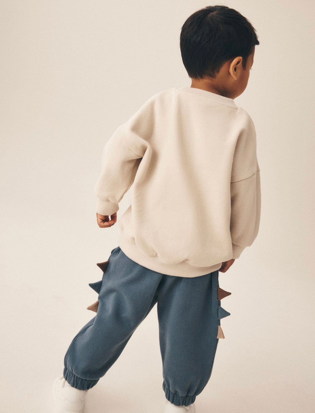 Neutral Crew Neck Joggers Set