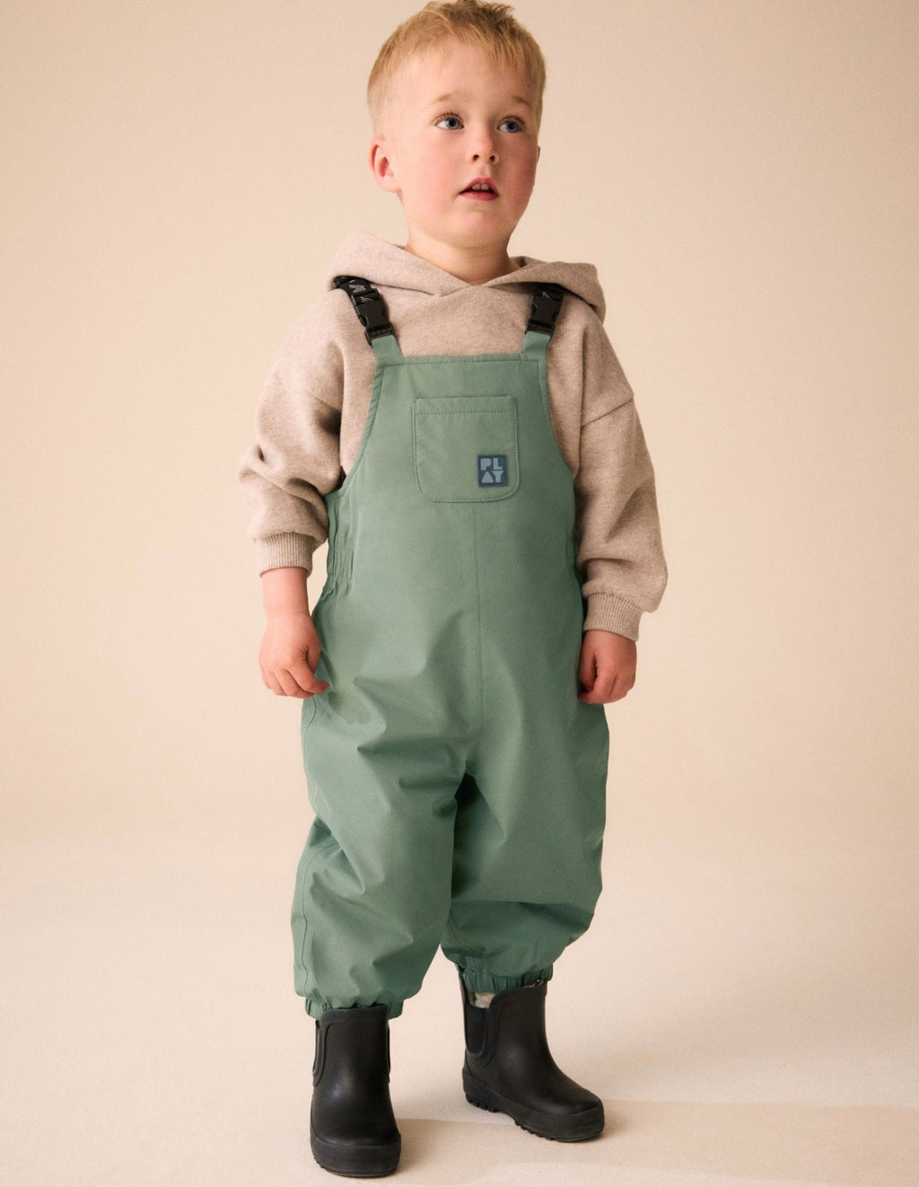 Green Waterproof Dungarees